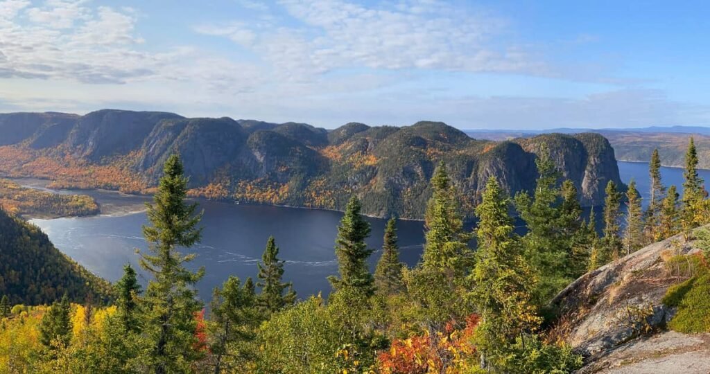 Randonnée famille autour du fjord de Saguenay