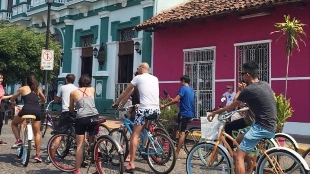 Balade à vélo dans les ruelles de Granada
