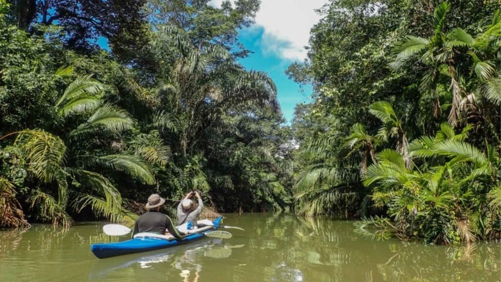 Tour en canoë sur le rio Santa Cruz