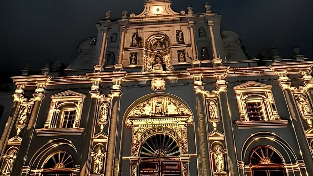Le festival de la luz à Antigua