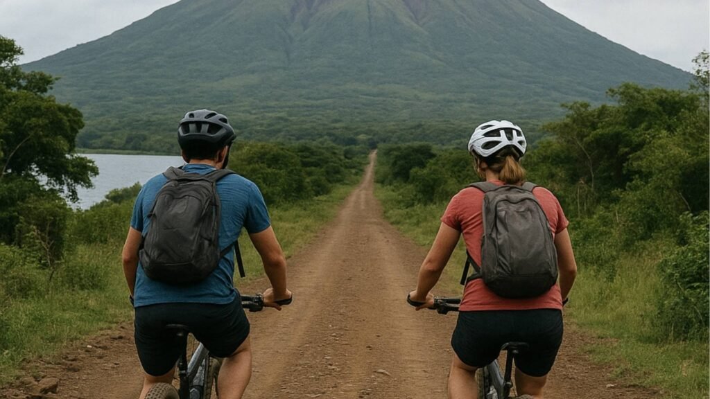 Découvrir l&rsquo;île d&rsquo;Ometepe en VTT!