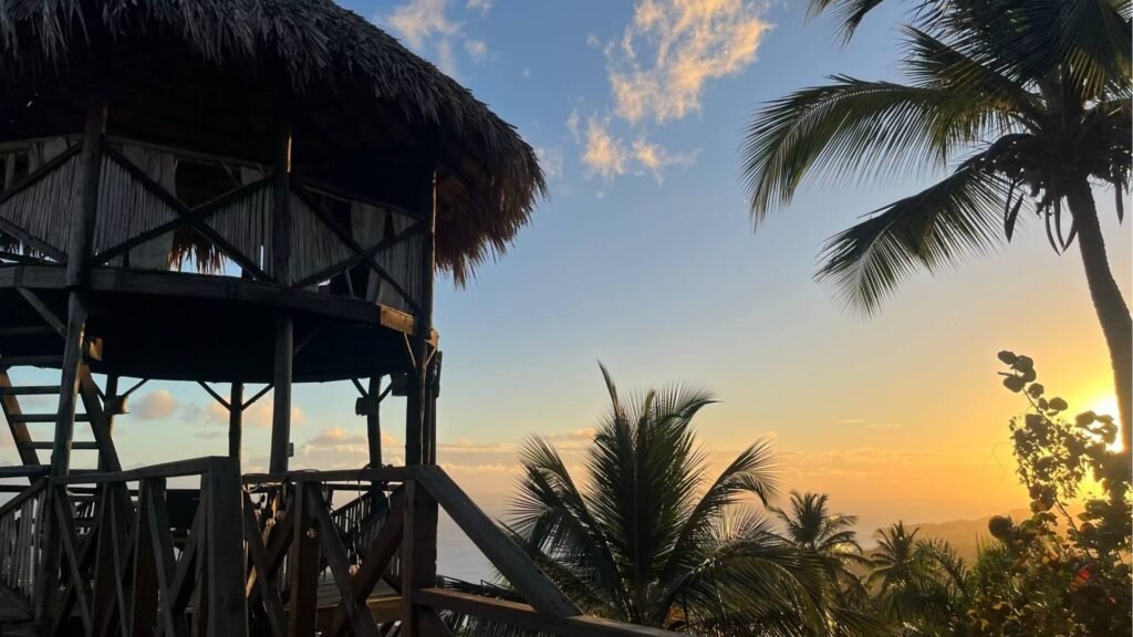 Hacienda Cocuyo, eco-lodge perché dans les hauteurs de Samaná
